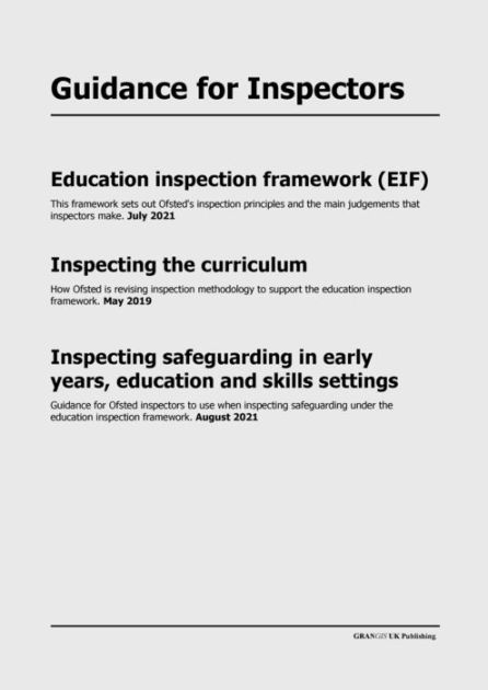 guidance-for-inspectors-education-inspection-framework-eif