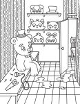 Alternative view 4 of Creepy Cute Horror Coloring Book: Classic American Horror Meets Creepy Kawaii Style