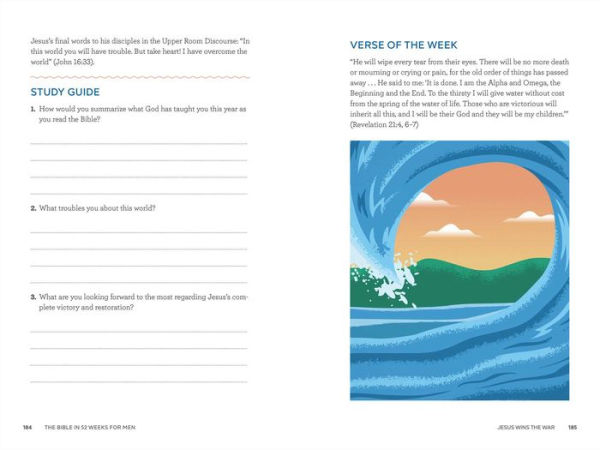 The Bible in 52 Weeks for Men: A Yearlong Bible Study