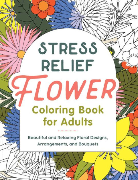 Adult Coloring Book: A Stress Relieving Inspirational Adventure (Paperback)