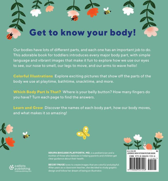 Eyes, Nose, Belly, Toes: My First Human Body Book