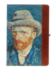 Title: Van Gogh Self-Portrait with Grey Felt Hat Journal, Author: Insights