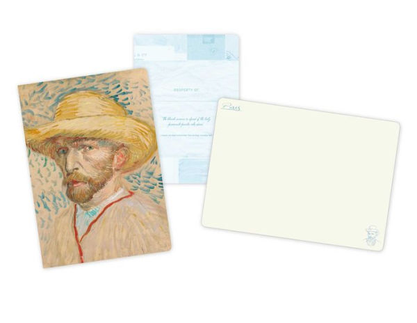 Van Gogh Traveler's Notebook Set: (Refillable Notebook)