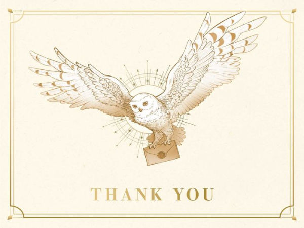Harry Potter: Hogwarts Thank You Boxed Cards (Set of 30)