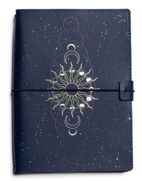 Sun Moon Rising Astrology Notebook Set: (Refillable Notebook)