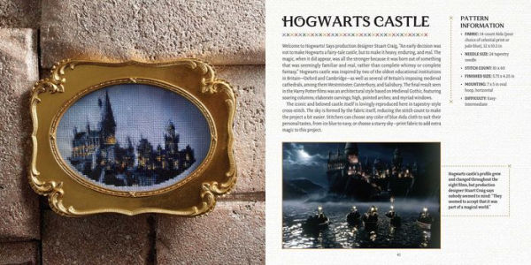 Harry Potter: The Official Hogwarts Book of Cross-Stitch