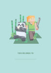 Alternative view 5 of Minecraft: Panda Plush Journal
