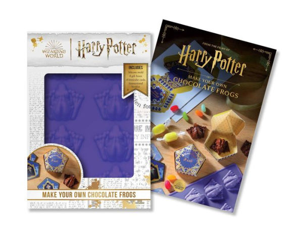 Harry Potter: Make Your Own Chocolate Frogs: Silicone Chocolate Mold and Gift Box Set