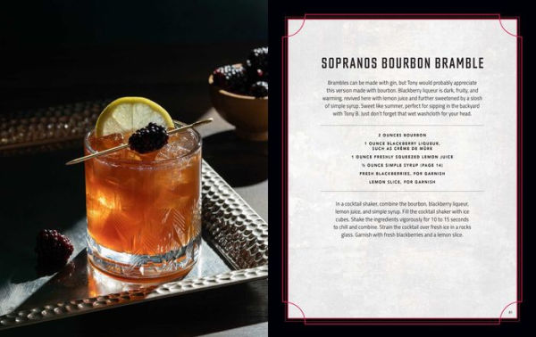 The Sopranos: The Official Cocktail Book