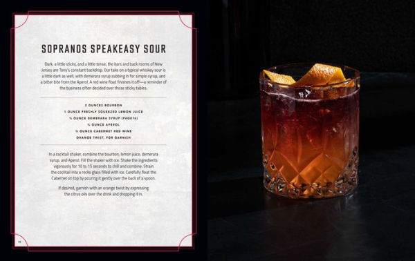 The Sopranos: The Official Cocktail Book