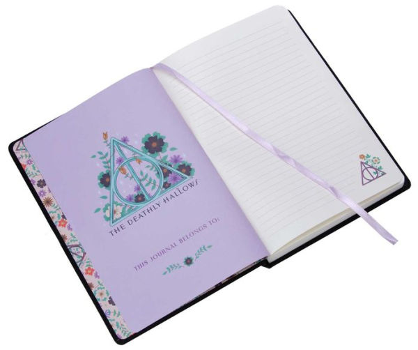 Harry Potter: Deathly Hallows Embroidered Journal
