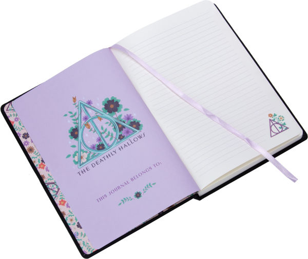 Harry Potter: Deathly Hallows Embroidered Journal