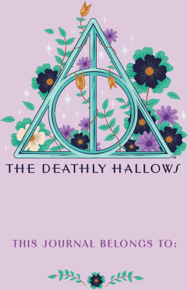 Harry Potter: Deathly Hallows Embroidered Journal