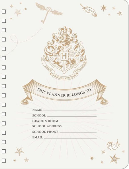 Harry Potter: Hogwarts Teacher's 12-Month Undated Planner: (Harry Potter School Planner School, Harry Potter Gift, Harry Potter Stationery, Undated Planner, Teacher Planner)