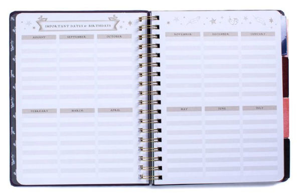 Harry Potter: Hogwarts Teacher's 12-Month Undated Planner: (Harry Potter School Planner School, Harry Potter Gift, Harry Potter Stationery, Undated Planner, Teacher Planner)