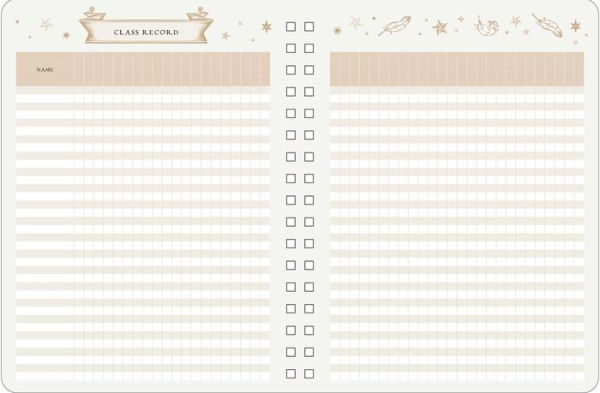 Harry Potter: Hogwarts Teacher's 12-Month Undated Planner: (Harry Potter School Planner School, Harry Potter Gift, Harry Potter Stationery, Undated Planner, Teacher Planner)