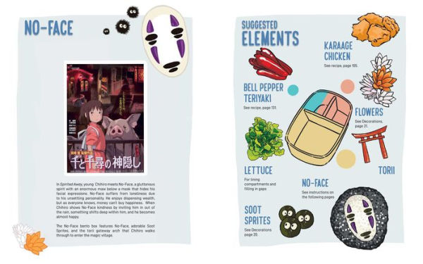Studio Ghibli Bento Cookbook: Unofficial Recipes Inspired by Spirited Away, Ponyo, and More!