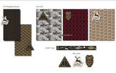 Alternative view 2 of Harry Potter: Dark Arts Gift Wrap Stationery Set