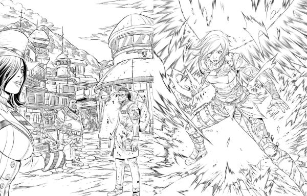 Borderlands: The Official Coloring Book