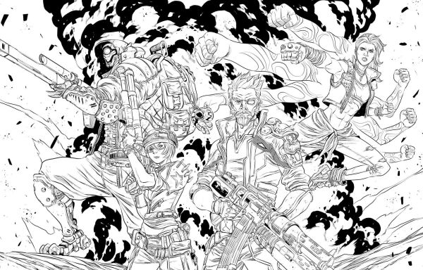 Borderlands: The Official Coloring Book