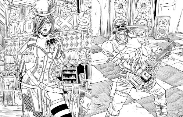 Borderlands: The Official Coloring Book