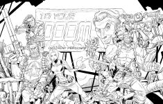 Alternative view 9 of Borderlands: The Official Coloring Book