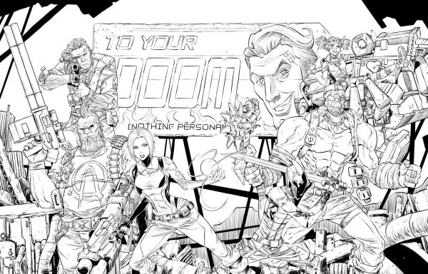 Borderlands: The Official Coloring Book