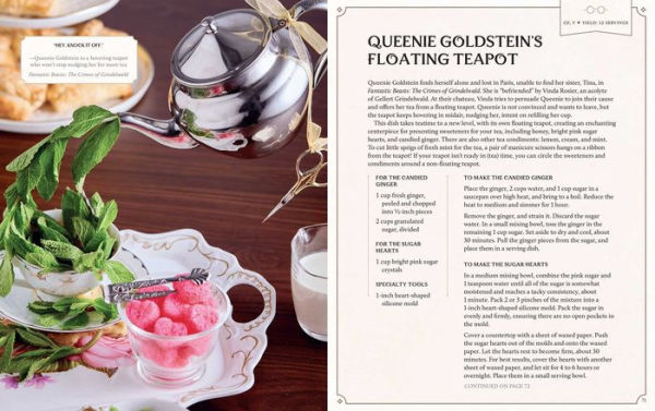 Harry Potter: Afternoon Tea Magic: Official Snacks, Sips, and Sweets Inspired by the Wizarding World (B&N Exclusive Edition)