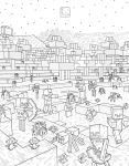 Alternative view 2 of The Official Minecraft Coloring Book, Volume 2