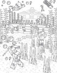 Alternative view 5 of The Official Minecraft Coloring Book, Volume 2