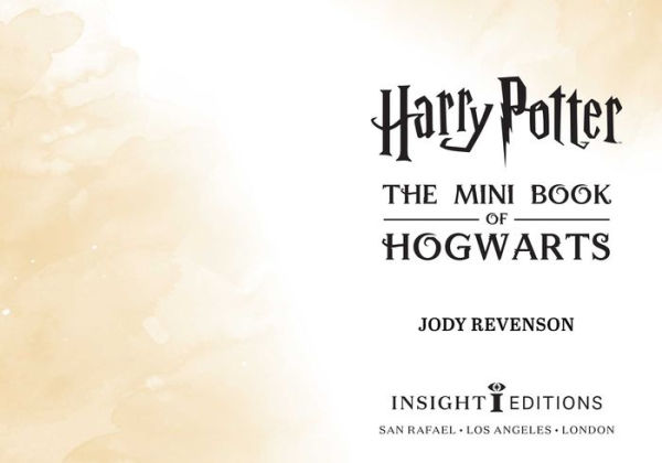 Harry Potter: The Mini Book of Hogwarts