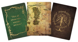Alternative view 3 of Lord of the Rings Planner Notebook Collection (Set of 3)