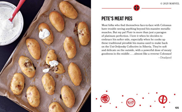 A Taste of Marvel: Snacks: Bite-Size Recipes in a Snack-Size Book