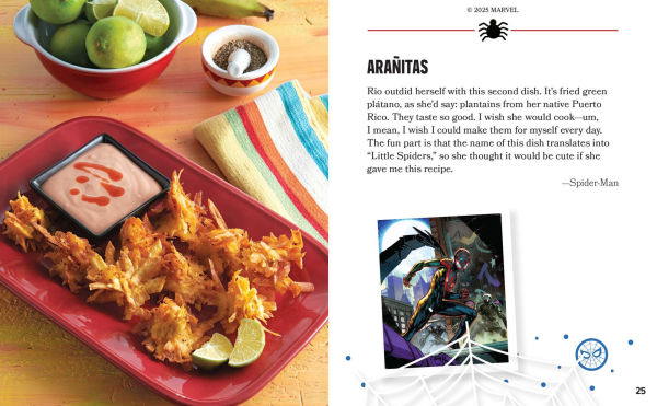 A Taste of Marvel: Snacks: Bite-Size Recipes in a Snack-Size Book