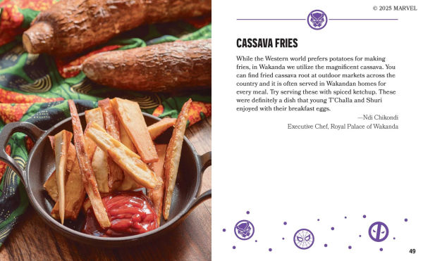 A Taste of Marvel: Snacks: Bite-Size Recipes in a Snack-Size Book