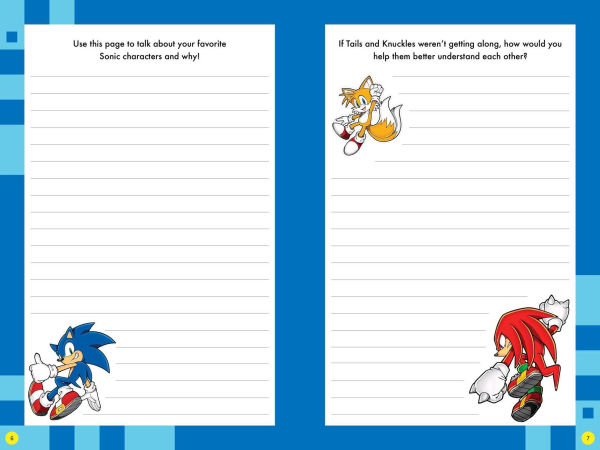 Sonic the Hedgehog Super Awesome Journal