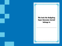 Alternative view 4 of Sonic the Hedgehog Super Awesome Journal