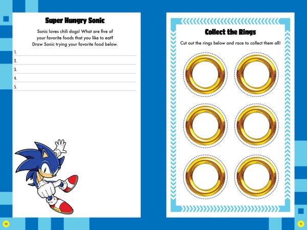 Sonic the Hedgehog Super Awesome Journal