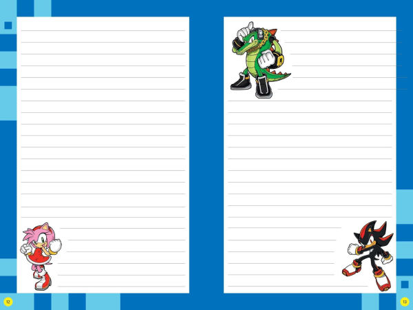 Sonic the Hedgehog Super Awesome Journal