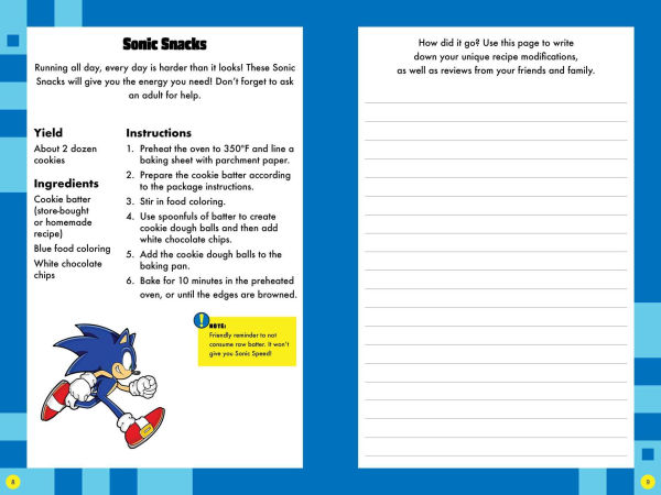 Sonic the Hedgehog Super Awesome Journal
