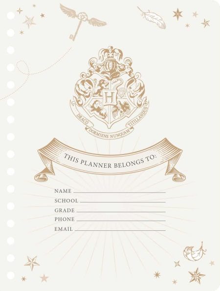 2025-2026 Harry Potter: Hogwarts Student Planner
