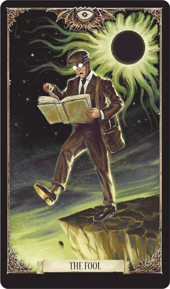 Necronomicon Tiny Tarot Deck and Guidebook