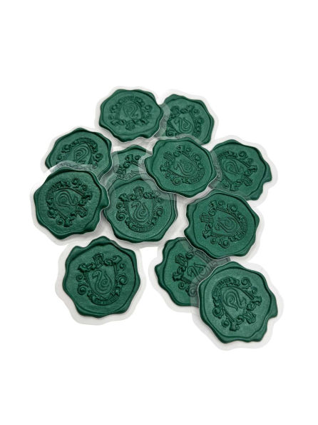 Harry Potter: Slytherin Wax Sticker Seals (Set of 50)