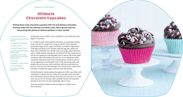 The Cupcakes Cookbook: 30+ Quick and Easy Recipes for Cupcakes