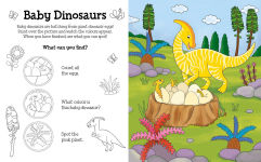 Alternative view 3 of Magical Water Painting: Amazing Dinosaurs: Paint the Pages Again and Again