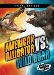 Title: American Alligator vs. Wild Boar, Author: Nathan Sommer