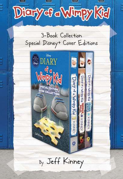 Diary of a Wimpy Kid 3-Book Collection: Special Disney+ Cover Editions: Diary of a Wimpy Kid, Rodrick Rules, and Cabin Fever