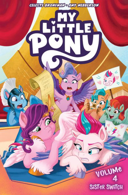 My Little Pony, Vol. 4: Sister Switch by Celeste Bronfman, Amy ...