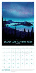 Alternative view 2 of 2026 The Art of the National Parks Wall Calendar