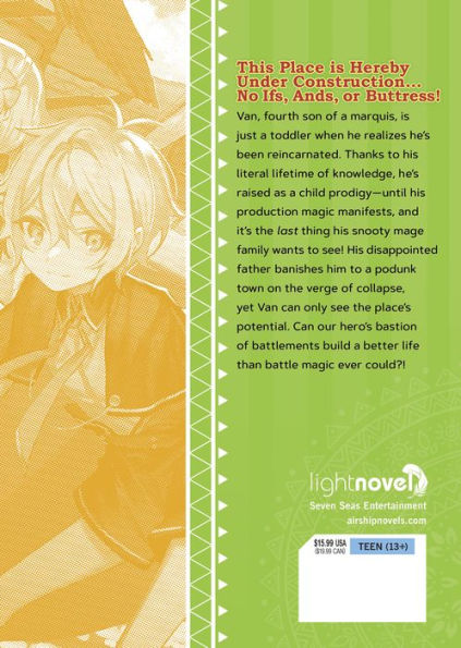 Easygoing Territory Defense by the Optimistic Lord: Production Magic Turns a Nameless Village into the Strongest Fortified City (Light Novel) Vol. 1